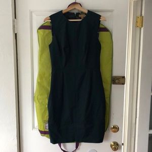 Dark green/blue Ted Baker dress